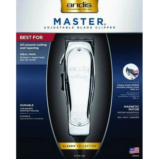 Andis Master adjustable blade Clipper w/cord