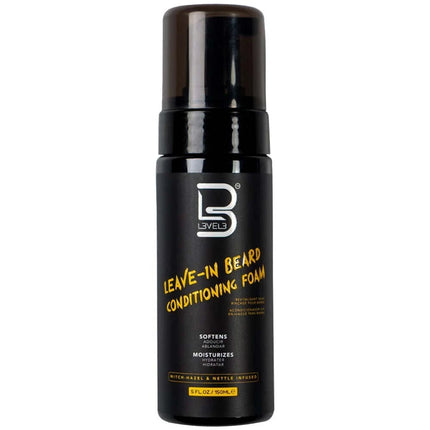 L3VEL3 Leave-in Beard Conditioning Foam