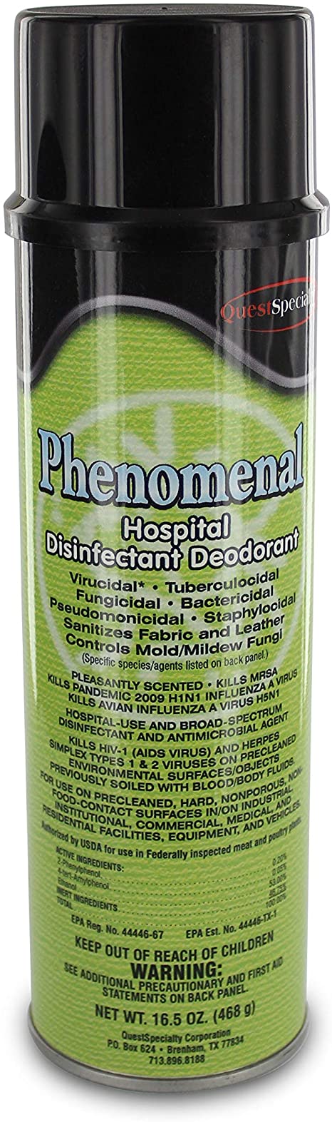 Phenomenal Citrus Hospital Disinfectant Deodorant Spray