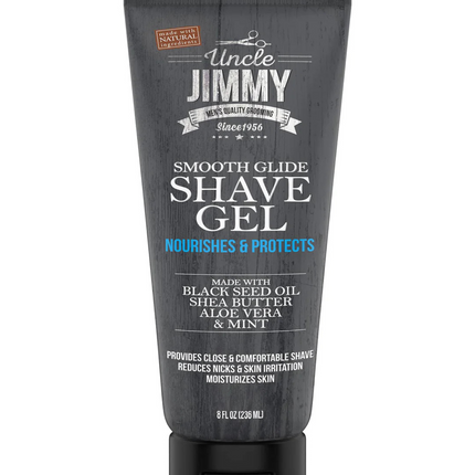 Uncle Jimmy Shave Gel 8oz